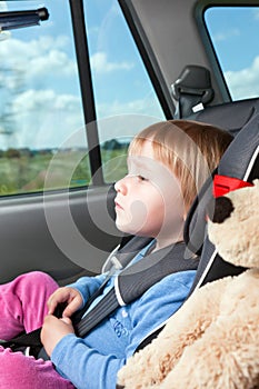 Child in car seat