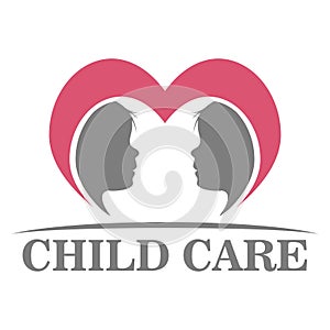 Child care logo design