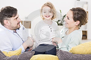 Child cared for successfully developing