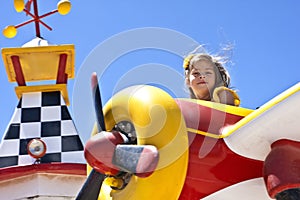 Child on Carnival Ride