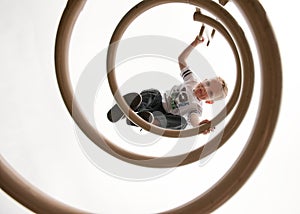 Child Climbing Playground