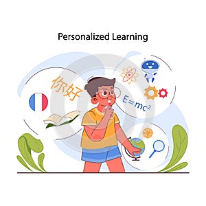 Child cognitive development. Process of kids intelligence, creativity and personality