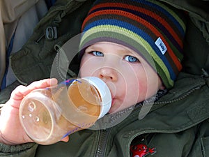 Child drinking