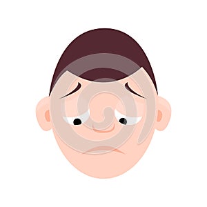 Child emotions, faces set