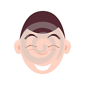 Child emotions, faces set