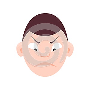 Child emotions, faces set