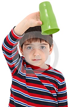 Child with Empty Cup