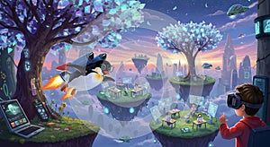 Future Education in Virtual Reality Metaverse