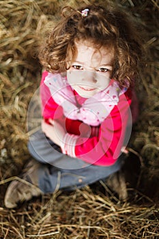 Child with Fuzzy Hair