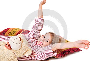 child go bedded photo