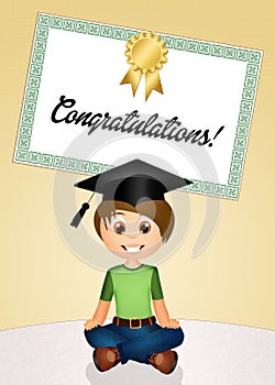 Child graduate