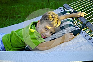 Child on a Hammock