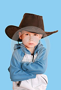 Child in a hat