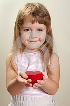 Child and heart