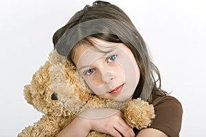 Child and her Teddybear