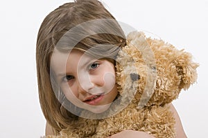 Child and her Teddybear