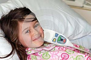 Child in hospital