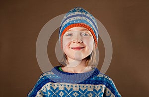 Child jumper hat knitwear fashion