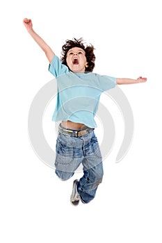 Child jumping