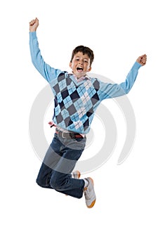 Child jumping