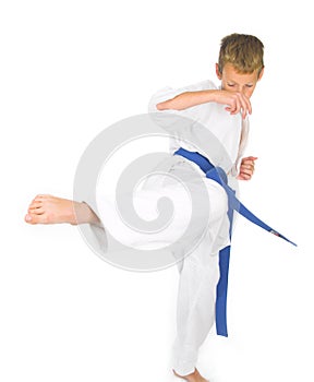 Child in karate