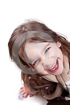 Child laughing