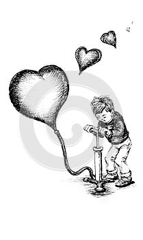 child Love Illustration