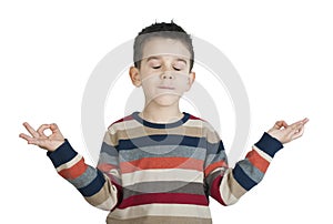 Child meditate img