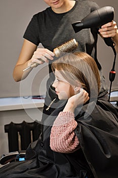 Child Model Bob Short Haircut