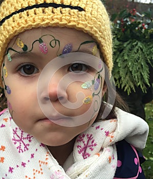 Child with Painted Face