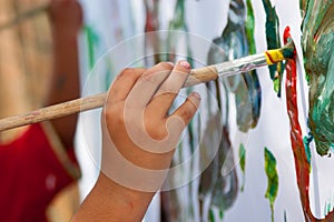 Child Painting