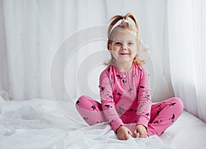 Child in pajama