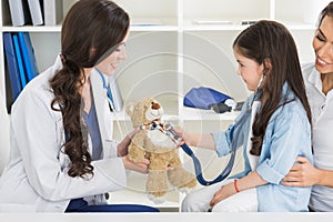 Child patient with general practitioner