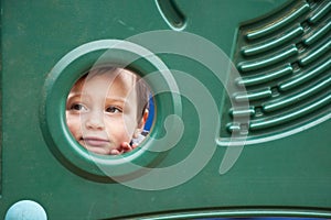 Child in playground