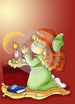 Child that prays