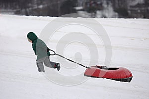 Child Pulling Tube