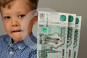 The child recieved money from the state