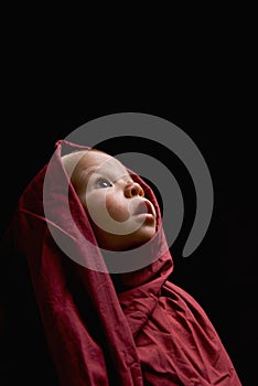 Child in Red Muslin