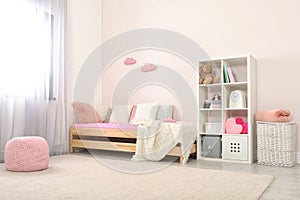 Child room with modern furniture.