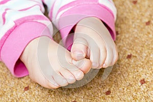 Child's feet