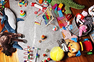 Child's room- view from above