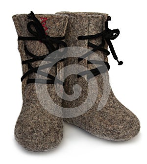 Child's valenki - russian felt footwear