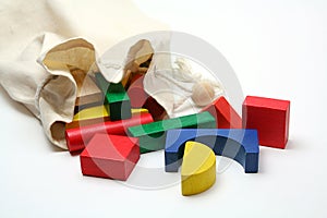 Child's Wooden Blocks photo