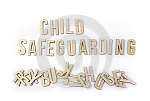 Child safeguarding concept photo