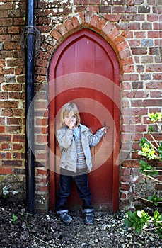 Child secret door