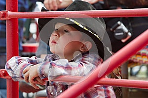Child at the Sisters, Oregon Rodeo 2011