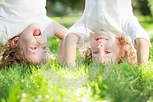 Child standing upside img