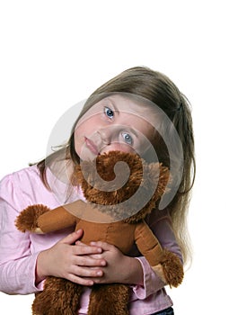 Child with teddybear