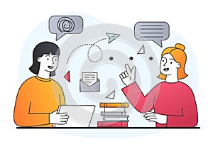 Child training basic language skills