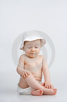 Child is waiting surprise.